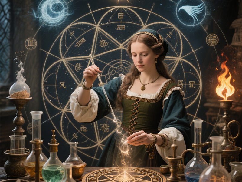The Alchemy of Cosmic Sigils and Elemental Balance