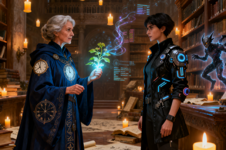 ‌Debate at Blamag: Magic vs. Technology