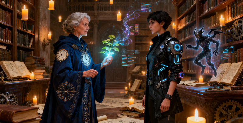 ‌Debate at Blamag: Magic vs. Technology